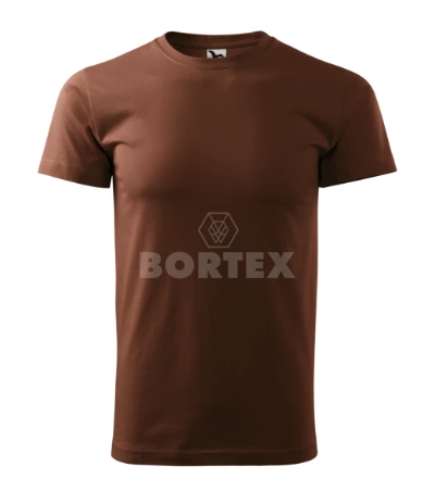 Pánske tričko BASIC - MALFINI - veľkosť 3XL (čokoládová)