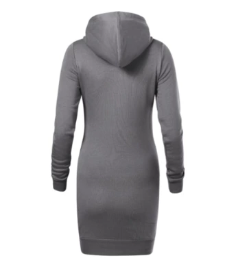 Šaty SNAP - MALFINI - oceľovo sivá