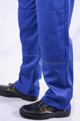 Nohavice na šnúrku  (royal modro -sivé) výška 182  - VYROBENÉ NA SLOVENSKU