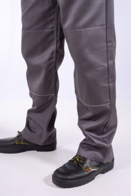 Nohavice na šnúrku (sivo- modré) výška 194 - VYROBENÉ NA SLOVENSKU