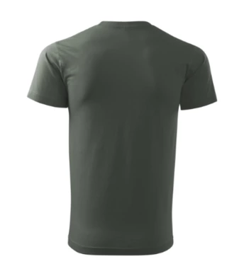 Pánske tričko BASIC - MALFINI - veľkosť 5XL (tmavá bridlica)