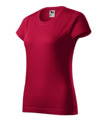 Tričko dámske BASIC - MALFINI - marlboro červená