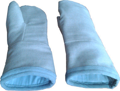 Pekárenské rukavice  - jednopalcové, textilné s vložkou NETEX