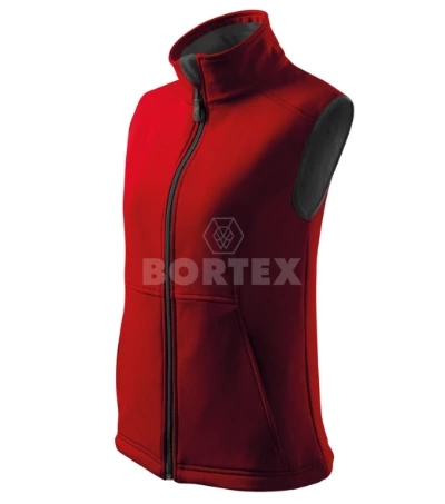 Softshellová vesta dámska VISION (MALFINI) - červená