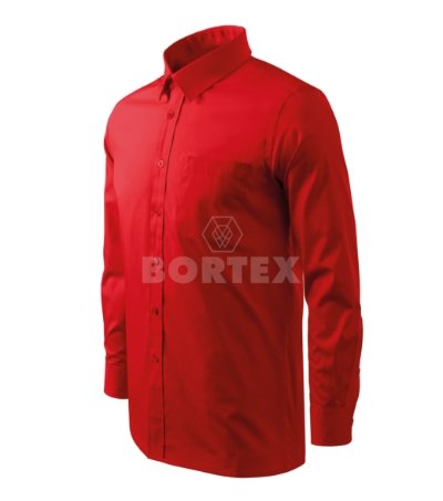 Košeľa pánska ADLER-STYLE LS (červená)