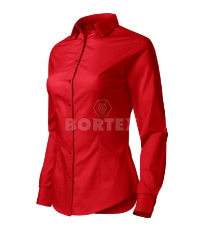 Košeľa dámska  MALFINI-STYLE LS (červená)