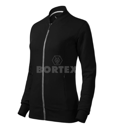 Mikina dámska BOMBER (MALFINI) - čierna