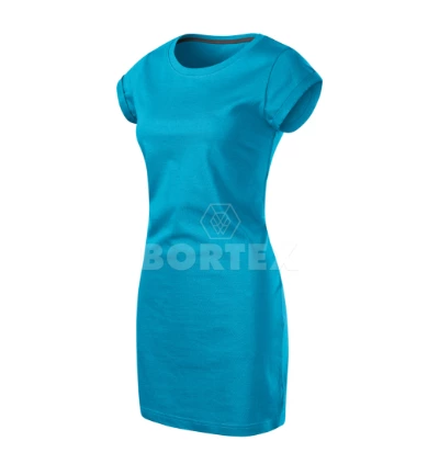 Šaty dámske FREEDOM - MALFINI - tyrkysová