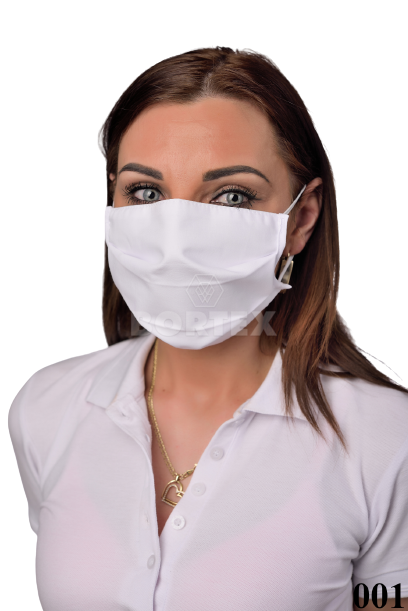 Rúško bavlnené na tvár B03-BORT (dvojvrstvové-100% bavlna) 001 - VYROBENÉ NA SLOVENSKU