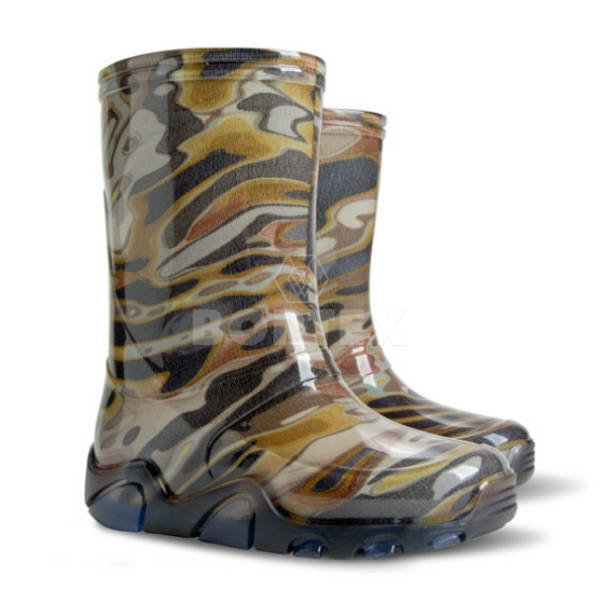 Detské gumáky - DEMAR STORMER PRINT (veľkosť 20-27) maskáčové