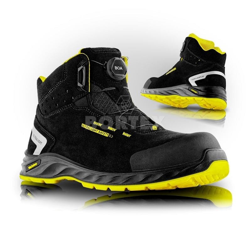 Obuv pracovná - VM FOOTWEAR - WISCONSIN S3 BOA ESD SRC