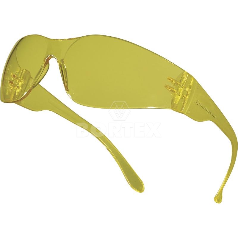 Okuliare jednošošovkové polykarbonátové BRAVA2 YELLOW