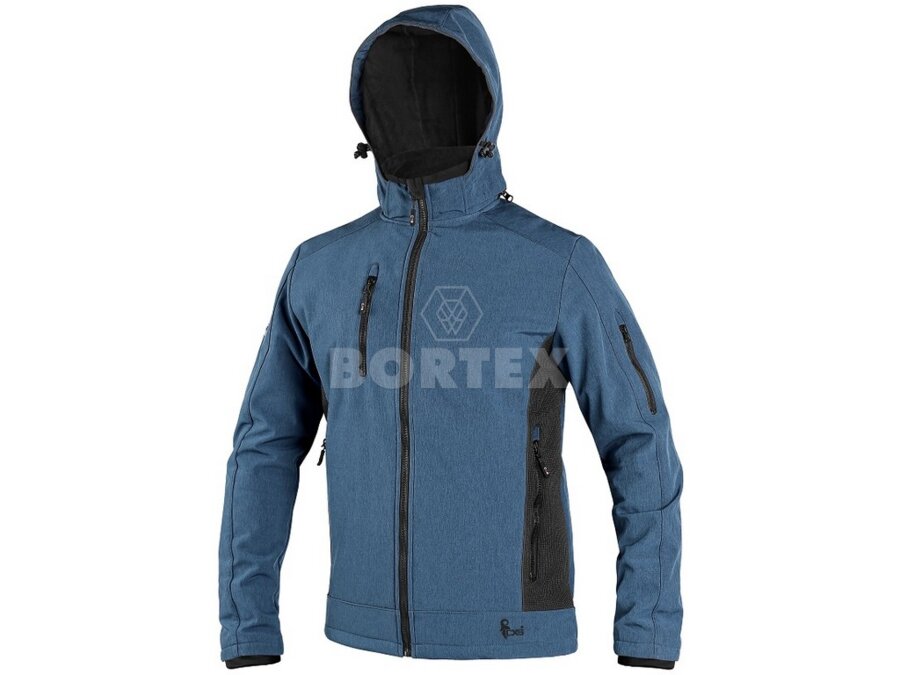 Bunda pánska DURHAM CXS - modro-čierna