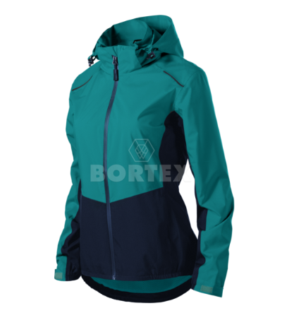 Bunda dámska - MALFINI - RAINBOW - smaragdovo zelená