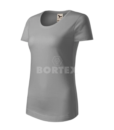 Dámske tričko ORIGIN (MALFINI) - starostrieborné