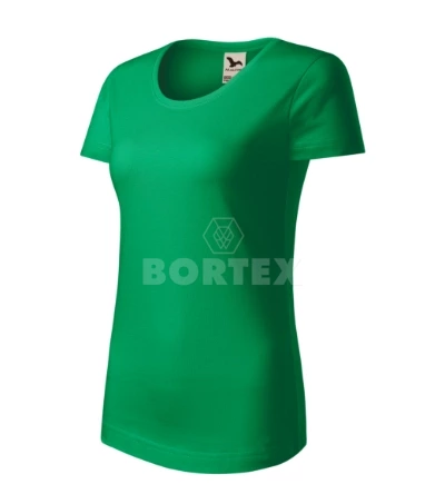 Dámske tričko ORIGIN (MALFINI) - trávová zelená