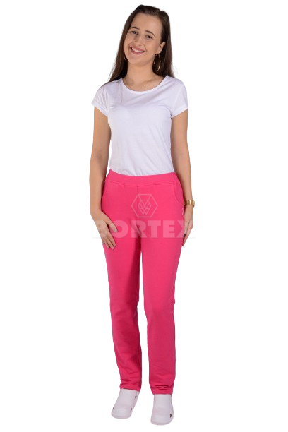 Tepláky Bortex  02 - cyklaménové -  VYROBENÉ NA SLOVENSKU