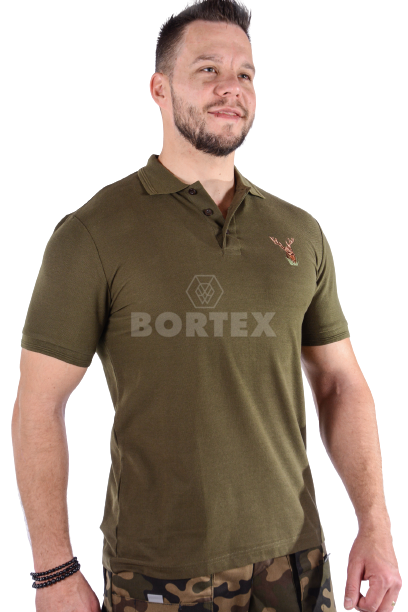 Polokošeľa s výšivkou - jeleň