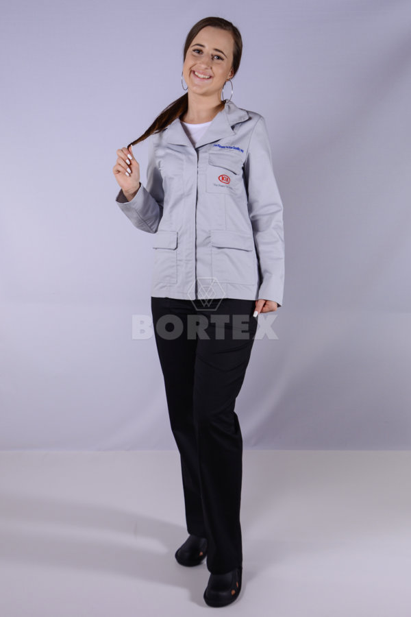 Pracovná blúza s logom firmy - šitie na zákazku - VYROBENÉ NA SLOVENSKU