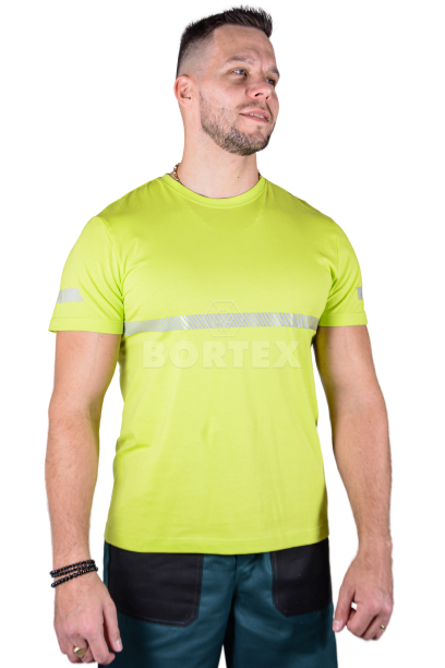 Reflexné tričko - žlté - veľkosť 3XL