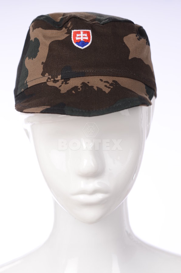Šiltovka  - maskáčová s výšivkou-slovenský znak - VYROBENÉ NA SLOVENSKU