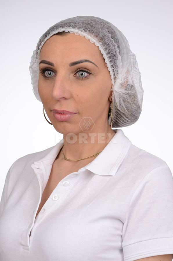 Jednorázová čiapka Bort. (biela)