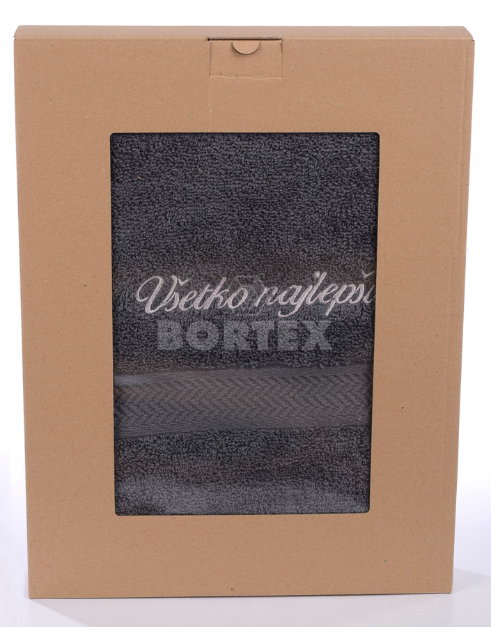 Uterák s výšivkou - Všetko najlepšie