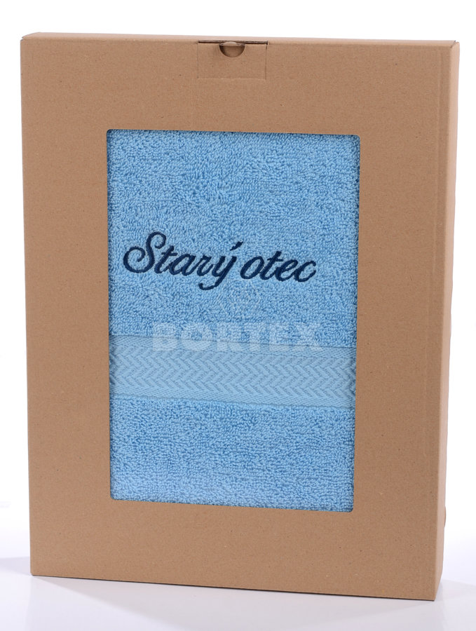 Uterák s výšivkou - Starý otec