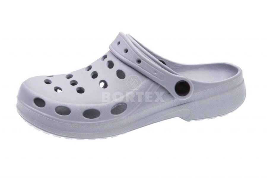 Dámske šľapy 002 (kroksy) - sv.sivé