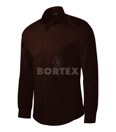 Košeľa pánska DYNAMIC (MALFINI) - kávová