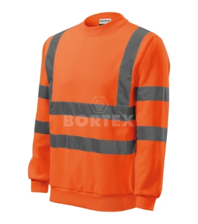 Mikina unisex HV ESSENTIAL (MALFINI) - fluorescenčná oranžová