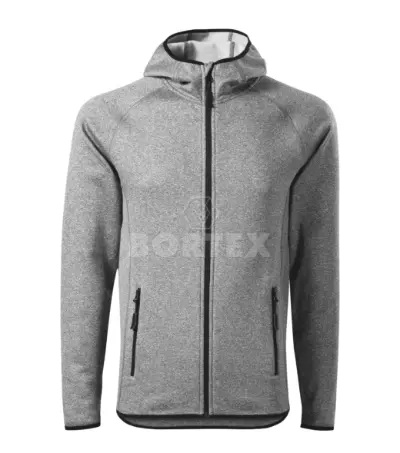 Mikina pánska - MALFINI - DIRECT - tmavosivý melír