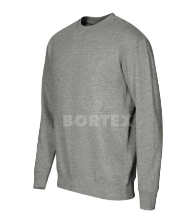 Mikina CREW - unisex - MALFINI - tmavosivý melír