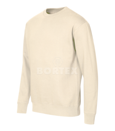 Mikina CREW - unisex - MALFINI - mandľová