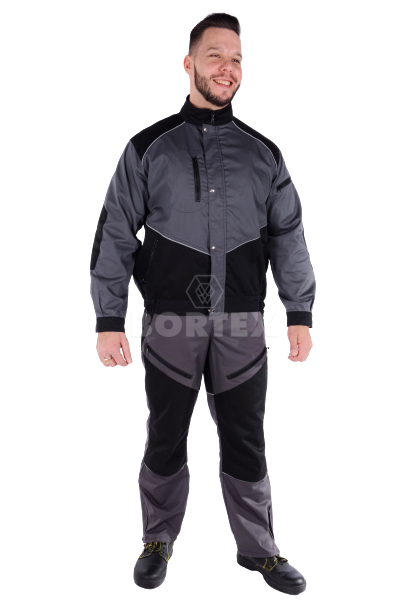 Súprava monterková pánska ADAM-oteplená na traky - VYROBENÉ NA SLOVENSKU