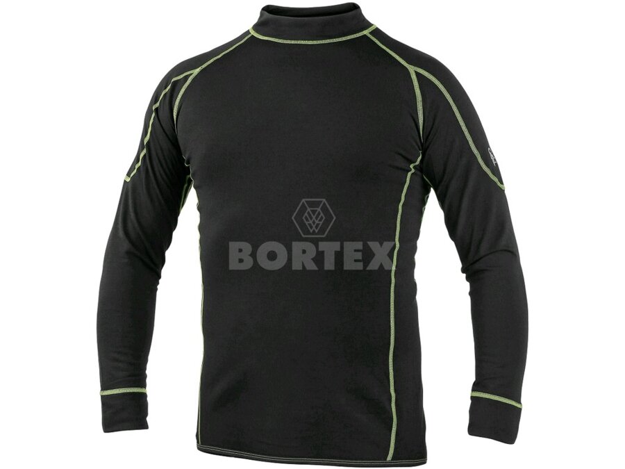 Pánske funkčné tričko CXS REWARD - čierno-zelené