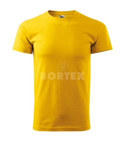 Tričko unisex HEAVY NEW - MALFINI - veľkosť 3XL (žltá)