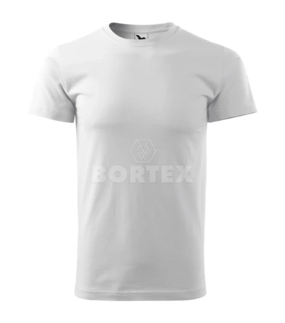 Tričko unisex HEAVY NEW - MALFINI - veľkosť 3XL (biele)