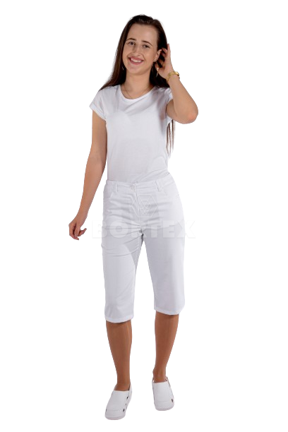 Nohavice MIRA 3/4  na pevný pás - VYROBENÉ NA SLOVENSKU