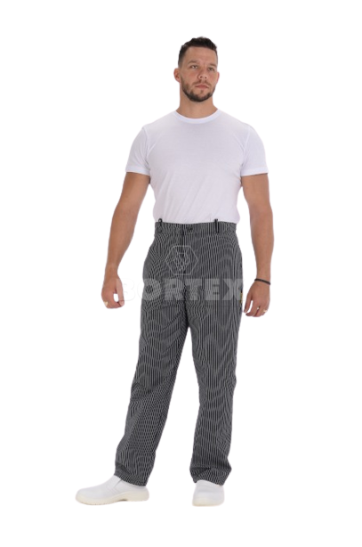 Nohavice na pevný pás-tenký prúžok - pánske - VYROBENÉ NA SLOVENSKU