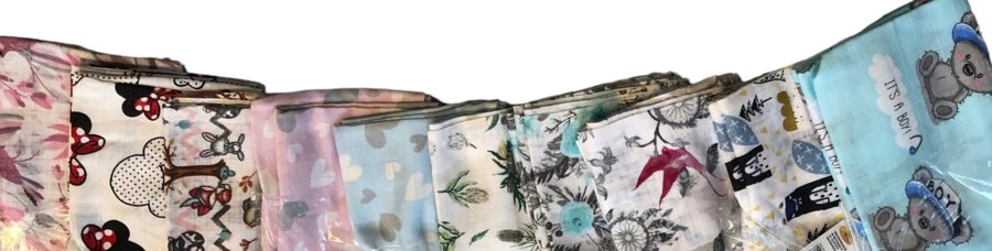 Detské plienky s potlačou (mix farieb podľa skladových zásob)