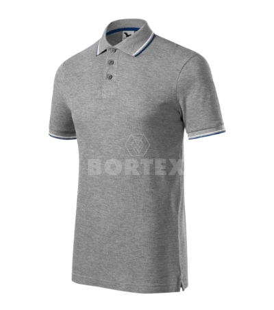 Polokošeľa MALFINI - FOCUS -  tmavosivý melír