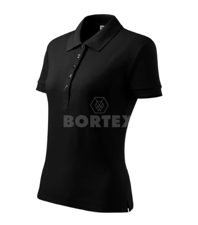 Polokošeľa dámska MALFINI - COTTON HEAVY - čierna
