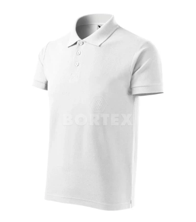 Polokošeľa pánska MALFINI - COTTON HEAVY - biela