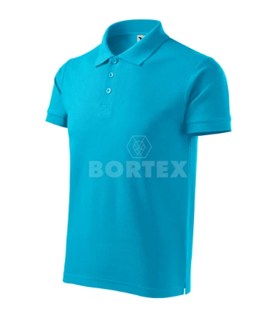 Polokošeľa pánska MALFINI - COTTON HEAVY - tyrkysová