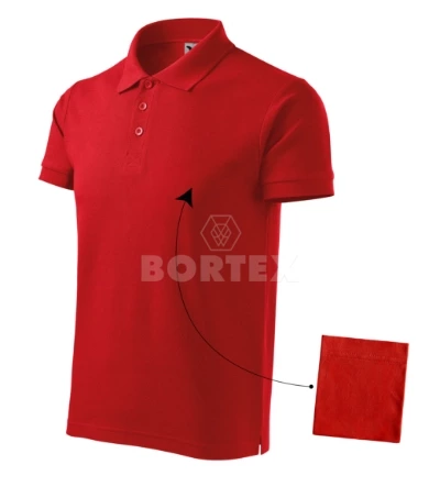 Polokošeľa pánska MALFINI - COTTON - červená