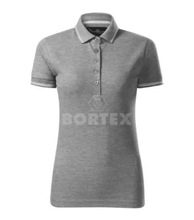 Dámska polokošeľa - MALFINI - PERFECTION PLAIN - tmavosivý melír