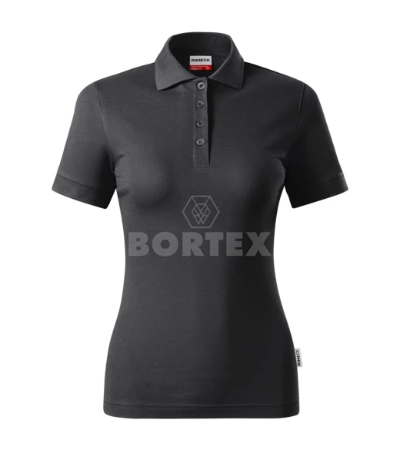 Polokošeľa dámska MALFINI - RESIST HEAVY POLO  (ebony grey) 3XL