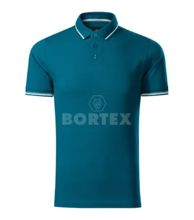 Polokošeľa pánska - MALFINI - PERFECTION PLAIN - petrol blue