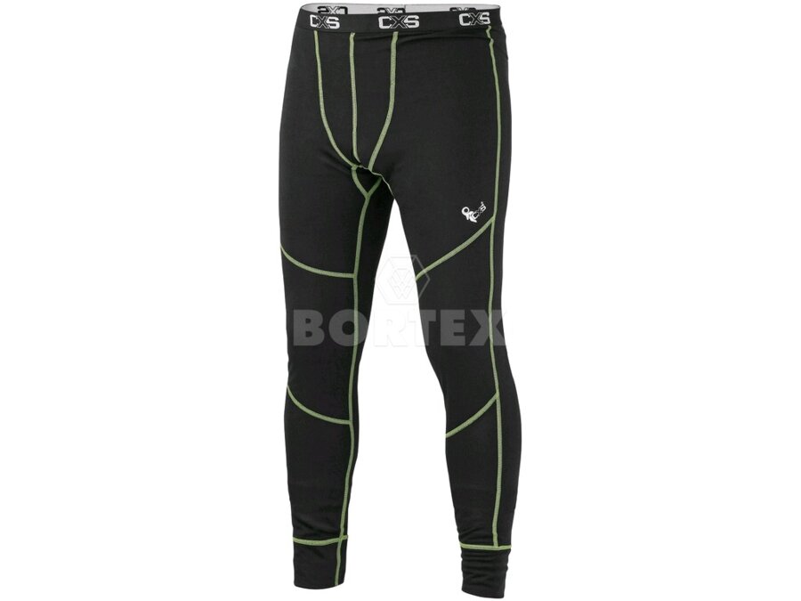 Pánske funkčné spodky CXS REWARD - čierno-zelené